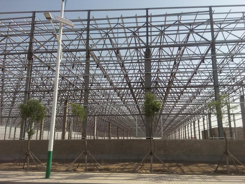 郑州汽车工业厂房网架